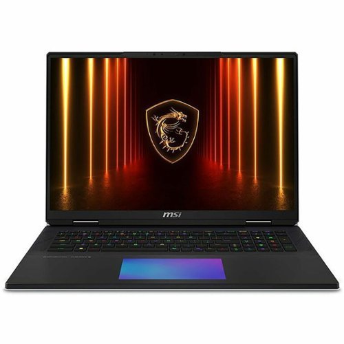 MSI - 18" Gaming Laptop 3840 x 2400 () - Intel Core Ultra 9 285HX with 96GB Memory - GeForce RTX 5090 - 6 TB SSD - Core Black, Black