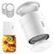 Easyera - Electric Mason Jar Vacuum Sealer, Upgraded Dual-Head Auto-Stop, Fits Wide & Regular Mouth Jars - White-Front_Standard