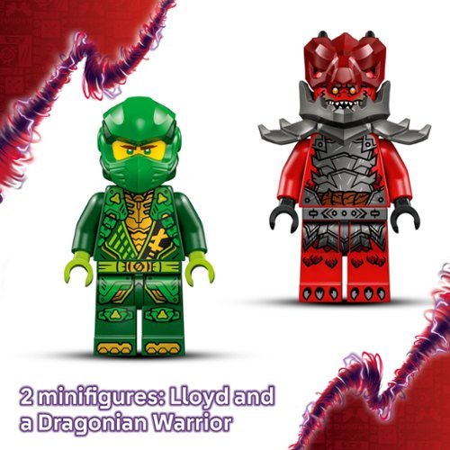 LEGO NINJAGO Lloyd's Pull-Back Race Car Building Toy 71828 WORLDWIDE DELIVERY
