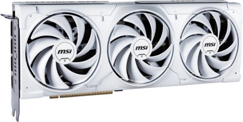 MSI NVIDIA GeForce GeForce RTX 5080 16G VENTUS 3X OC 16GB GDDR7 PCI Express Gen 5 Graphics Card - WHITE GLOBAL SHIPPING