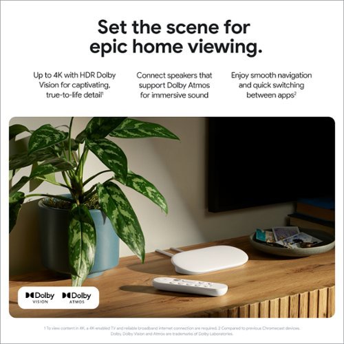 GOOGLE  TV STREAMER (4K) - PORCELAIN BUY IN EUROPE