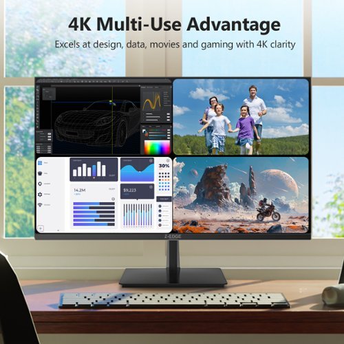 Z-EDGE 27インチ 4K UHD IPSモニター U27P4K Amazon.com: Z-Edge U27P4K 27-inch 4K Monitor IPS Ultra HD