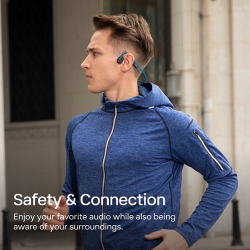 Shokz OpenMove Bone Conduction Open Ear Lifestyle/Sport Headphones - Blue HOW TO BUY