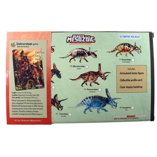 Creative Beast Studio Beasts of the Mesozoic: Dinosaur Figure - Utahceratops Gettyi BUY ONLINE