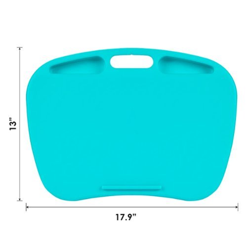 LapGear MyDesk Lap Desk for 15.6 Laptop - Turquoise SHOP ONLINE