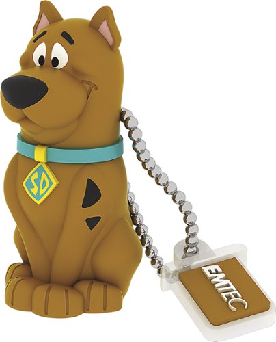  EMTEC - Scooby Doo 8GB USB 2.0 Flash Drive - Brown