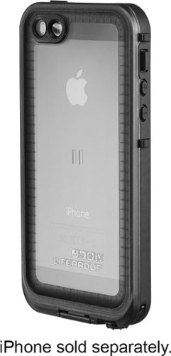  LifeProof - nüüd Case for Apple® iPhone® SE, 5s and 5 - Black