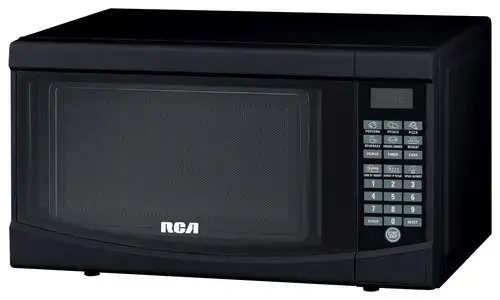 Front. Curtis - 0.7 Cu. Ft. Compact Microwave - Black.