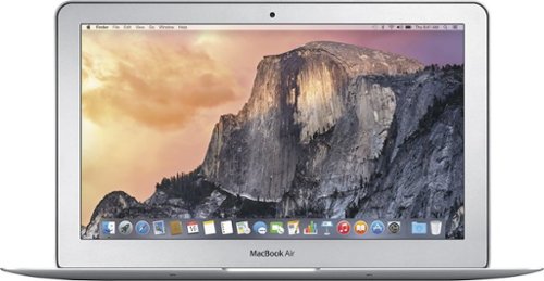  Apple - MacBook Air 11.6&quot; Laptop - Intel Core i5 - 4GB Memory - 128GB Flash Storage - Silver - Silver
