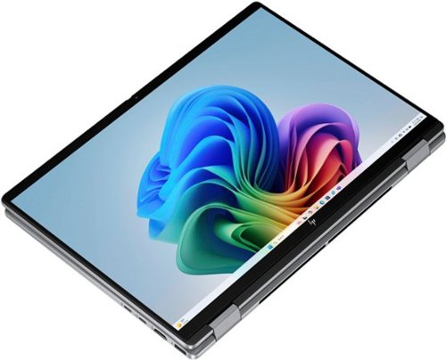 HP OmniBook X Flip 2-in-1 - Copilot+ PC - 14 2K Touch-Screen Laptop - AMD Ryzen AI 7 - 24GB Memory - 1TB SSD - Meteor Silver BUY IN SAUDI ARABIA