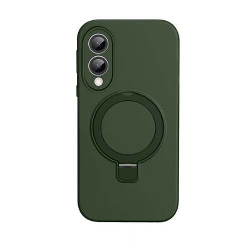 SaharaCase - Venture Series Silicone Kickstand Case for Samsung Galaxy S25 Edge - Cactus Green