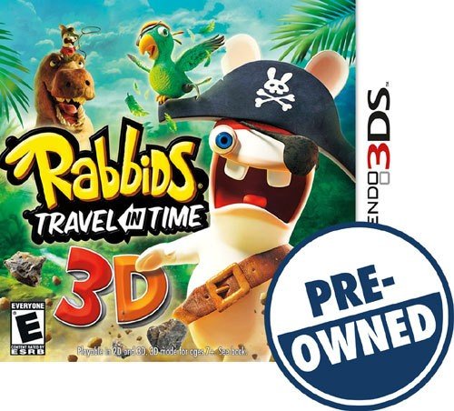  Rabbids Travel in Time 3D — PRE-OWNED - Nintendo 3DS