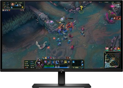 HyperX - OMEN 27" OLED QHD 240Hz 0.03ms GtG G-SYNC Compatible Gaming Monitor with Adjustable Height (DisplayPort, HDMI) - Black-Front_Standard 