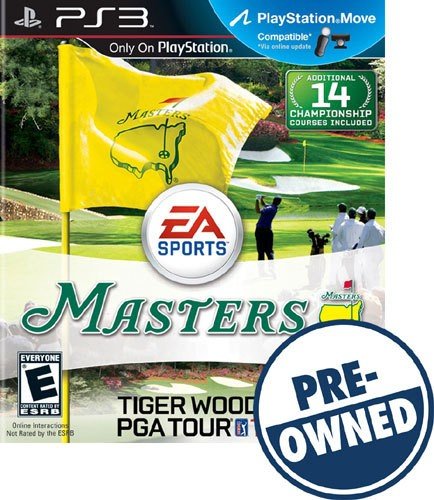  Tiger Woods PGA TOUR 12: The Masters — PRE-OWNED - PlayStation 3
