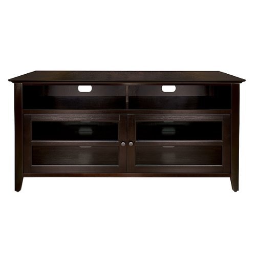 44" TV Stand for TVs up to 46", Dark Espresso-Front_Standard 