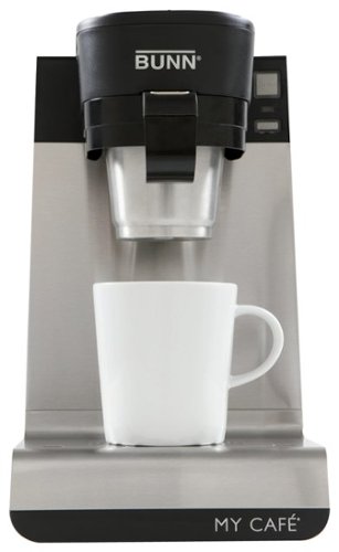  BUNN - Single-Cup Multi-Use Home Coffee Brewer - Black/Stainless-Steel