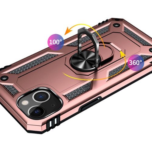 SaharaCase Kickstand with Belt Clip Case for Apple iPhone 13 and iPhone 14 - Rose Gold HOW TO BUY