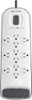 Belkin - 12-Outlet Surge Protector - White-Front_Standard