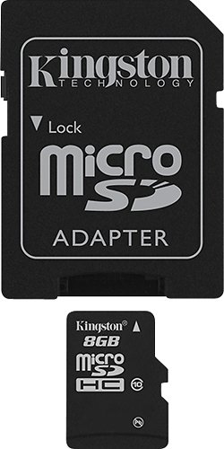  Kingston - 8GB microSDHC Class 10 Memory Card