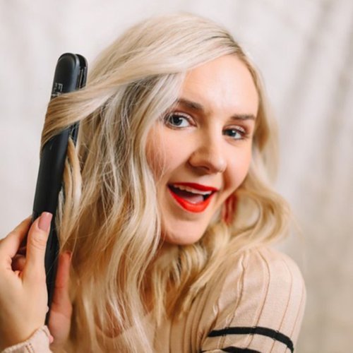FHI Heat Platform TI Sleek Titanium Pro Styler Flat Iron 1 - for Smoothing and Straightening, All Hair Types - Black GLOBAL SHIPPING