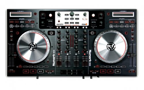  Numark - 4-Channel Digital DJ Controller and Mixer - Black