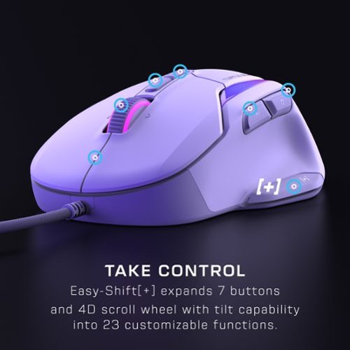 Turtle Beach Kone II Wired Optical Gaming Mouse with RGB Lighting - Wired - Arctic White HOW TO BUY
