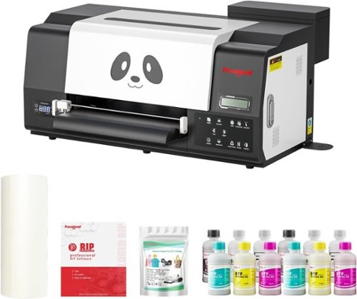 Procolored - F13 Pro Panda DTF Printer - A3 Dual XP600 13" Transfer Printing Machine - Ink Circulation - White-Front_Standard 