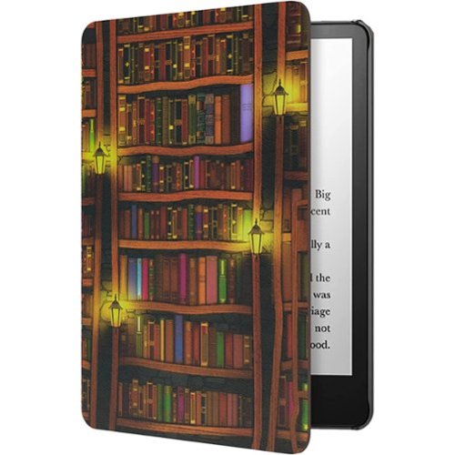 SaharaCase - Venture Series Case for Amazon Kindle Paperwhite (11th Gen, 2021-2022) & Signature Edition (2022) - Brown-Left_Standard 