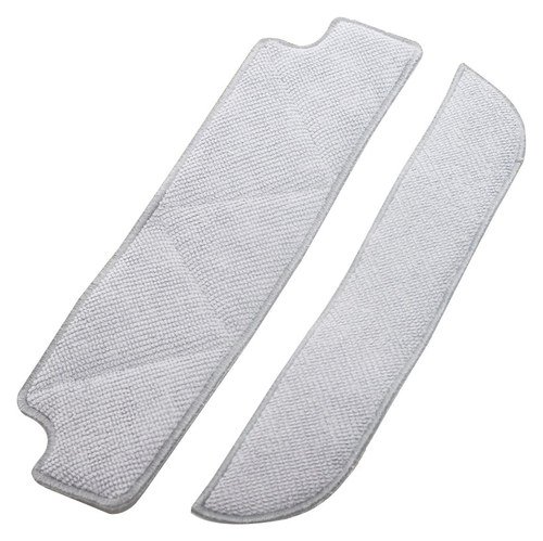  ECOVACS Robotics - Microfiber Cleaning Pads for Select WINBOT Window Cleaners (3-Pack) - Gray