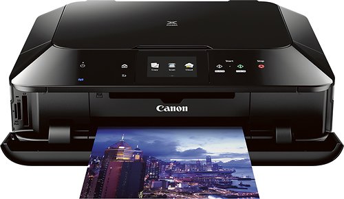  Canon - PIXMA MG7120 Network-Ready Wireless All-In-One Printer - Black