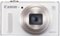 Canon - PowerShot SX610 HS 20.2-Megapixel Digital Camera - White-Front_Standard