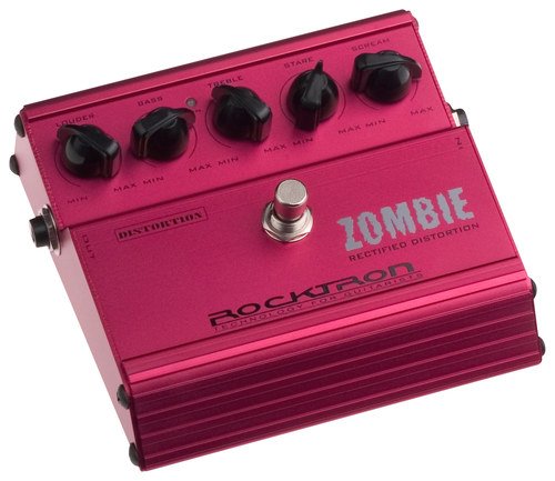  Rocktron - Zombie Rectified Distortion Pedal for Electric Guitar - Red