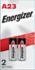 Energizer - A23 Batteries (2 Pack), Miniature Alkaline Small Batteries-Front_Standard 