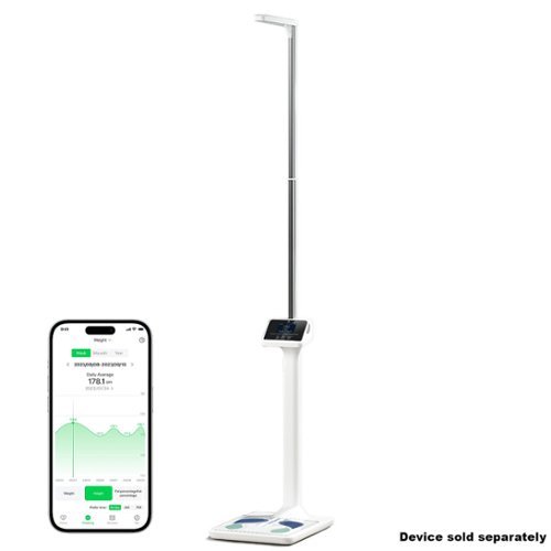 Arboleaf Digital Physician Scale, FSA HSA Eligible, 11-485lb, 6ft.4.8in - Ivory INTERNATIONAL SHIPPING