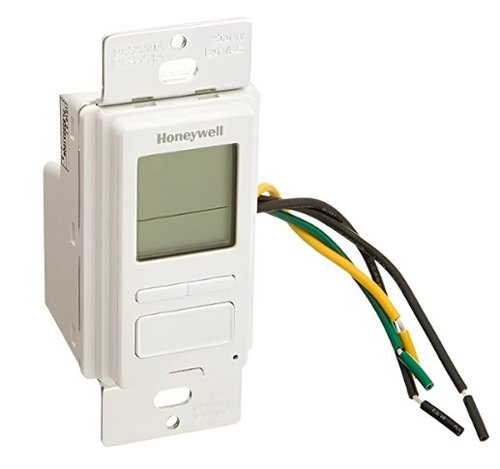 Honeywell - PLS750C1000 Timer Switch with Sunrise Sunset Single or 3 Way-Front_Standard 
