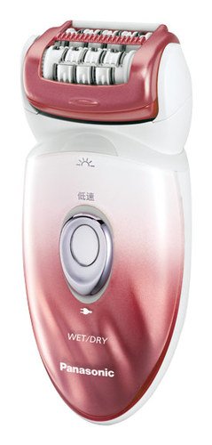  Panasonic - Wet/Dry Epilator - Pink/White