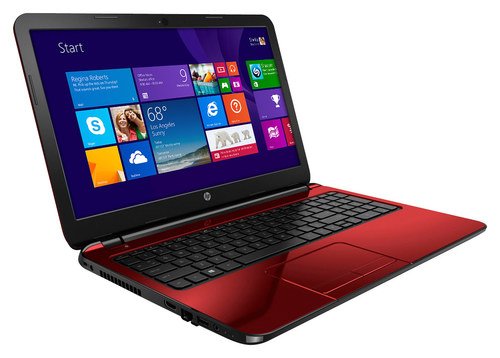  HP - 15.6&quot; Laptop - AMD A6-Series - 4GB Memory - 500GB Hard Drive - Flyer Red