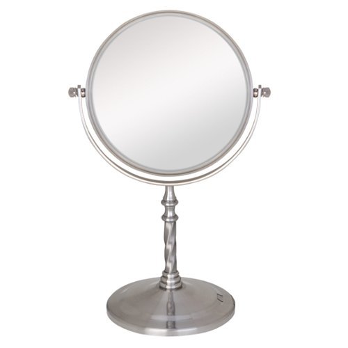  Zadro - 2-Sided Swivel Vanity Mirror - Silver