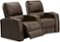 TheaterSeatStore - Magnolia 2-Seat Curved Leather Home Theater Seating - Brown-Angle_Standard