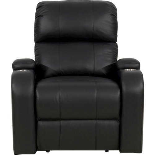  Octane Seating - Headliner Power Recline Home Theater Seating - Black