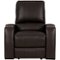 Octane Seating - Magnolia Power Recline Home Theater Seating - Brown-Front_Standard