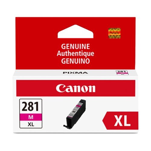 Canon - CLI-281 XL High-Yield Ink Cartridge - Magenta-Front_Standard 