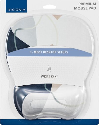 Insignia™ Premium Mouse Pad with Wrist Rest - Natural WHERE TO BUY