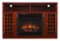 Electric Media Fireplace for Most Flat-Panel TVs Up to 46"-Front_Standard