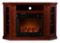 SEI Furniture - Electric Media Fireplace for Most Flat-Panel TVs Up to 50" - Cherry-Front_Standard 