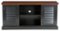 SEI Furniture - TV Stand for Most Flat-Panel TVs Up to 50" - Walnut/Black-Front_Standard