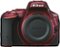 Nikon - D5500 DSLR Camera (Body Only) - Red-Front_Standard