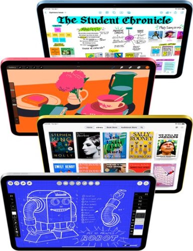 Apple 11 inch iPad A16 chip with Wi Fi 128GB Blue MD4A4LL/A