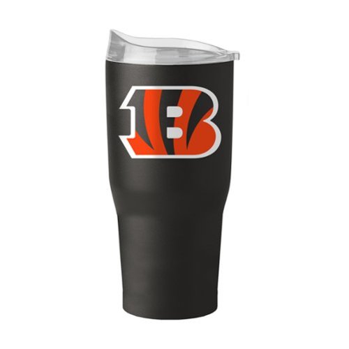 Logo Brands - Cincinnati Bengals 30oz. Flipside Powder Coat Tumbler - Multicolor-Front_Standard 