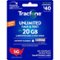 Tracfone - $40 Unlimited Talk & Text plus 20 GB of Data 30-Day - Prepaid Plan (Digital Delivery) [Digital]-Front_Standard 